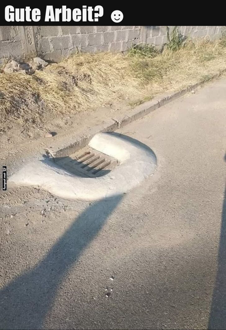 Designer-Drainage: Kunst oder Katastrophe?