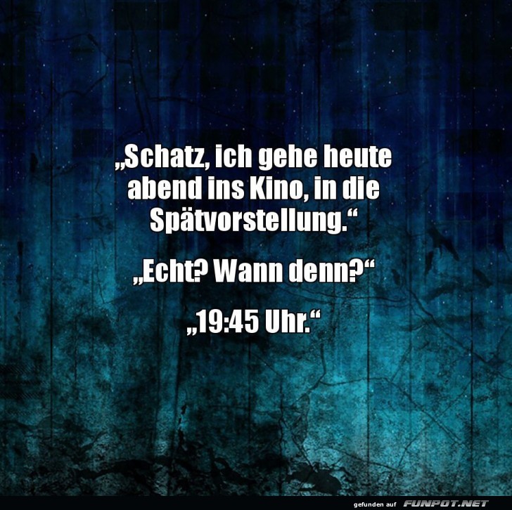 Kinoplanung: Synchronisation braucht bung!