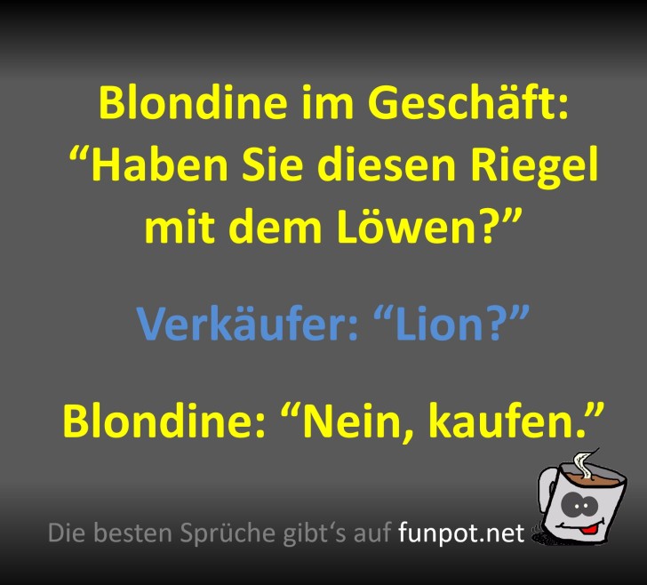 Wenn der Riegel ins Lwenreich fhrt