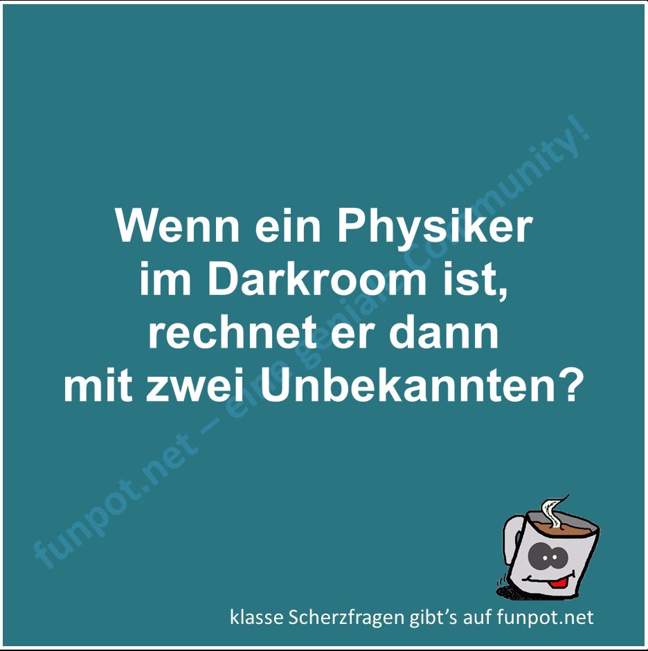 Scherzfrage Scherzfrage