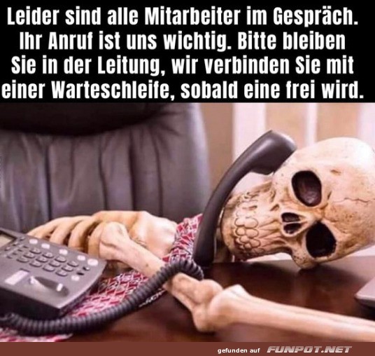 Wartezeiten fr die Ewigkeit