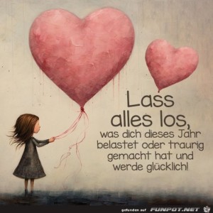 herz-Bild: Lass alles los