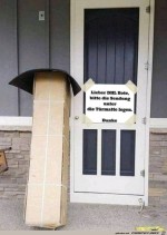 Das-Paket-bitte-unter-die-Matte-legen.jpg auf www.funpot.net