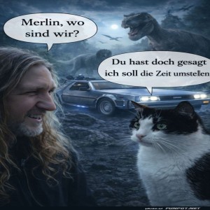 fun-Bild: Zeitreisen mit Katzenverstand!