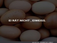 Ei-rwitzige Weisheit am Fr�hst�ckstisch