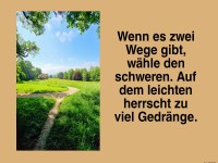 Weisheit �ber Lebenswege