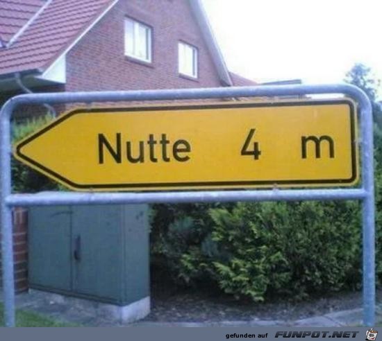 Hinweisschild.... Hinweisschild....