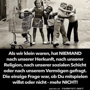 herz-Bild: Als wir klein waren