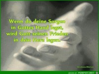 Wenn Du Deine Sorgen in Gottes Hand...