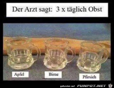 Der-Arzt-empfiehlt-mehr-Obst.jpg von Nogula