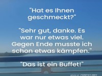 War nur etwas viel