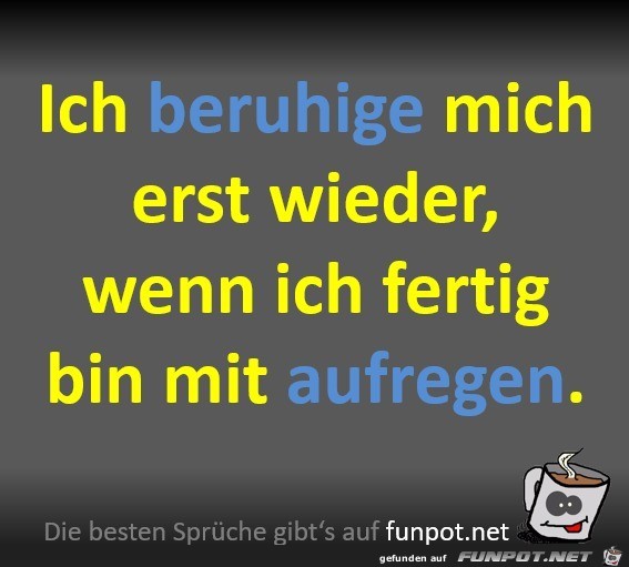 Beruhigen Beruhigen