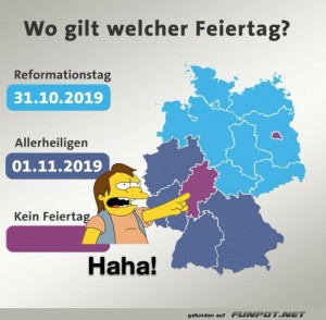 fun-Bild: wo gilt welcher Feiertag?