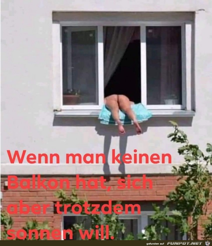 Sonnen ohne Balkon Sonnen ohne Balkon