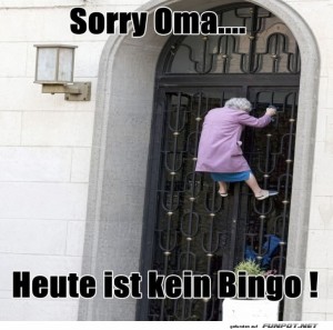 fun-Bild: Oma auf Abwegen: Kein Bingo heute!