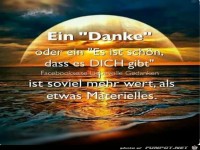 Ein Danke Es ist sch�n