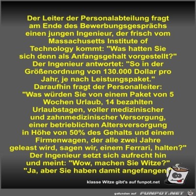 Der-Leiter-der-Personalabteilung-fragt-am-Ende-des....jpg von Fossy