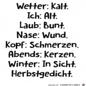 fun-Bild: Herbstgedicht