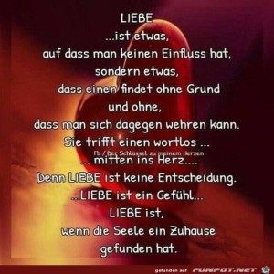 herz-Bild: Liebe ist etwas auf das man keinen Einfluss hat