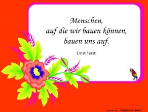 herz-Bild: Menschen auf die wir aufbauen