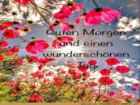 Guten Morgen und einen wunderschoenen Tag