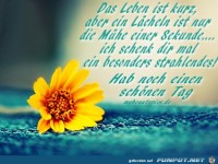 das Leben ist kurz.......