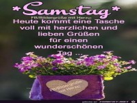 Heute kommt eine Tasche voll lieber Gruesse zu dir