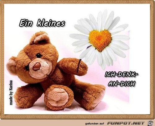 Ein kleines Ich denk an dich Ein kleines Ich denk an dich