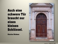 Auch eine schwere T�r