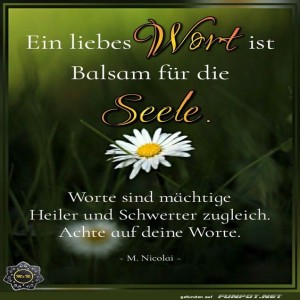 herz-Bild: Ein liebes Wort