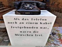 Freies Leben dank Kabeltelefon?