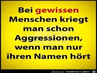Aggressionen