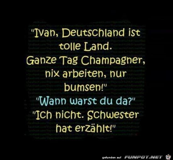 Deutschland ist tolles Land Deutschland ist tolles Land