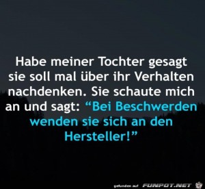 fun-Bild: Geniale Antwort
