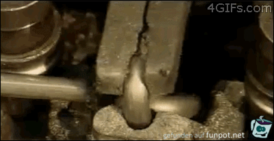 So wird eine Stahlkette gemacht So wird eine Stahlkette gemacht