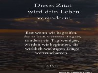 Dieses Zitat wird dein Leben ver�ndern