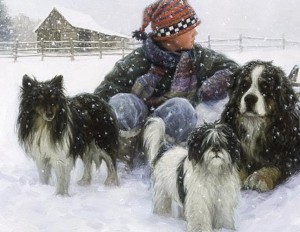 klicke hier, um die Datei herunterzuladen Winterland - tolle Malereien