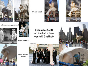 klicke hier, um die Datei herunterzuladen die Marilyn Statue in Chicago