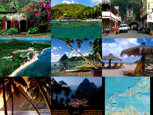 klicke hier, um die Datei herunterzuladen Bilder aus der Karibik: St. Lucia