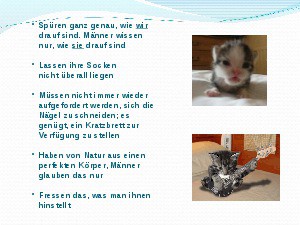 Tausche Mann gegen Ka