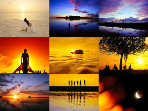 Sonnenuntergangsstimmungen
