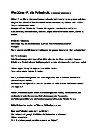 Wie man die Polizei ruft