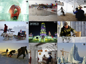 klicke hier, um die Datei herunterzuladen Prachtig en machtig sneeuw ijsfestival in Harbin