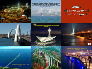 klicke hier, um die Datei herunterzuladen China - Brücke über den Hangzhoubaai