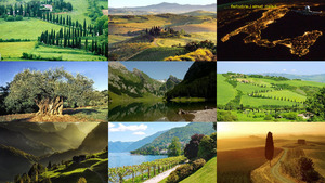 klicke hier, um die Datei herunterzuladen Italien - bunte Landschaft