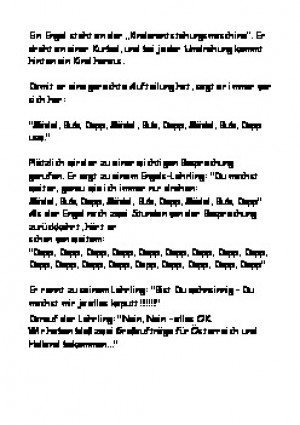 Engel mit Auftrag