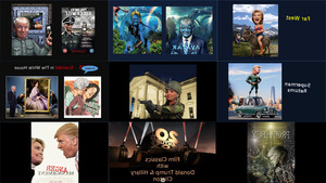 Trump Clinton Movie Classics