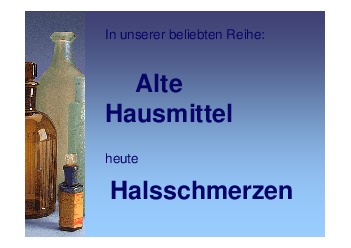 Halsschmerzen