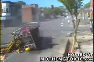 Feuerwehrwagenunfall