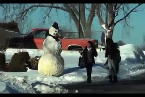 Vorsicht Schneemann